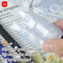 WQN 12支装磨砂办公凝胶笔（0.7毫米），6卷迷你白色修正带，书写修正套装，学习用品套装，非常适合返校季使用 - 彩色 - 查看 3