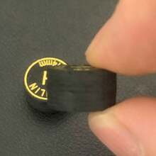 14mm/0,55 pollici Punta stecca da biliardo multistrato nera, Punta stecca da biliardo multistrato nera, Stecca da biliardo fancy per 9 ball, Punta stecca da snooker, Adatta per sostituire la punta stecca da 9 ball, 4 opzioni di durezza, Accessori per stecche da biliardo - nero - Visualizzare 6