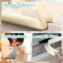 6.5ft Furniture Corner Guards | Protective Foam Pads | Child Safety Adhesive Protectors | Baby Safety Guard Set, Suitable For Tables, Fireplaces, Countertops