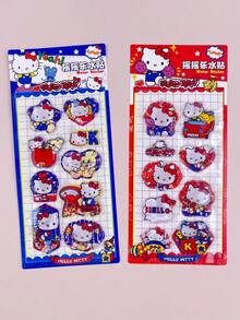 3D卡通贴纸、水晶泡泡贴纸、可爱卡通装饰贴纸（颜色可能因款式而异，随机发货） - 彩色 - 查看 6