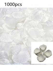 1000 Artificial Petals, Realistic Rose Petals, Fake Roses For Engagements, Proposals, And Valentine's Day, Bar Celebration Decoration Props, Realistic Flowers, Wedding Supplies, Wedding And Bridal Room Decoration Petals, Wedding And Valentine's Day, Mother's Day Decorations, Romantic Proposal Backgrounds, Photography Backdrops, Perfect For Weddings, Anniversaries, And Special Occasions To Create Surprise Props - Multicolor - View 11
