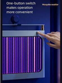 Electric Mosquito Killer, Indoor Insect Killer With Hanging Chain And Detachable Insect Tray, USB Powered - Random Color - View 5