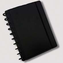 Smart Notebook A4 Black Planner Diary Detachable Refill Removable Discs Study Cover - White Refill - 80 Sheets - View 2