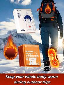高温暖贴，户外保暖贴，冬季保暖贴，身体暖贴，自发热贴，经期神奇神器，全身保暖贴，适用于肩颈、手部、足部及全身，可爱小玩意儿 - 彩色 - 查看 4