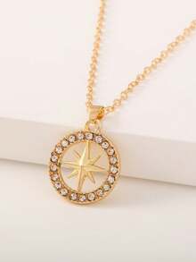 KPOP Style Necklace, Unique Design For Women, Fashionable & Versatile Hollow Pendant, Birthday Gift For Girlfriend - Multicolor - View 11