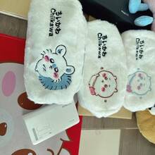 1pc Pen Case Self Deprecating New High-Value Large Capacity Cartoon Student Storage Bag Cute Text Random Style, New Year Gift, Valentine's Day Gift, Easter Gift[Stochastic Style] - Multicolor - View 5