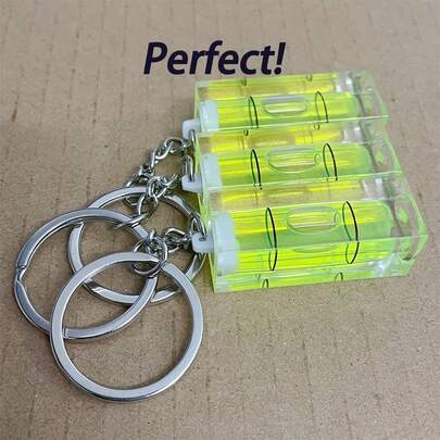 High-Quality ABS Plastic Mini Pocket Bubble Level - 15x15x40mm Precision Spirit Level Measuring Tool, Lightweight Compact Easy-To-Carry Level Gauge, Durable Anti-Drop DIY Hand Tool, Suitable For Home Renovation/Woodworking/Hanging Pictures/Installing Shelves/Construction Layout/DIY Projects, Men's Essential Workshop Gadget, Ideal Gift For Boyfriend/DIY Enthusiasts/Handymen