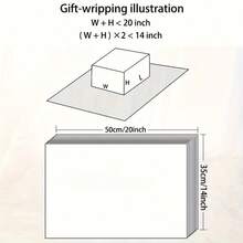10张/20张半透明薄纸，印有复活节兔子和蝴蝶结图案 - 20*14英寸礼品包装纸，适用于花束包装、礼品填充、生日包装、情人节、母亲节、婚礼、复活节等场合，复活节兔子图案 - 彩色 - 查看 11