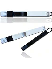 1pc Multifunctional Window Scraper With Crevice Brush, High Window Glass Cleaning Tool, Adjustable Squeegee Blade, Suitable For Gas Stations, Glass, Shower, Outdoor High Windows Cleaning - Multicolor - View 11