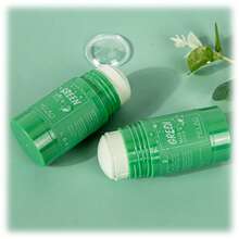 MELAO 绿茶净颜泥面膜，去除黑头，绿茶面膜棒 - 綠色 - 查看 7