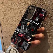 Funda para teléfono estética con gráficos de  compatible con  17,  16 Pro Max,  15 Pro Max,  13 y  12, textura negra mate con diseños de carreras, resistente al agua, a caídas y a arañazos. Un regalo perfecto para los amantes de los coches, amigos y ocasiones especiales. - Negro - Ver 5