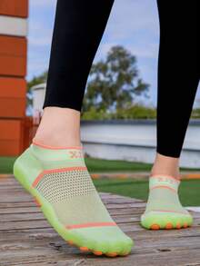 New Kids/Unisex Beach Hiking Fitness Swimming Water Shoes, Lightweight Quick-Dry Barefoot Aqua Socks For Outdoor Activities Like Trekking, Climbing, Surfing, Rafting, Fishing, Suitable For Men And Women - Green - View 10