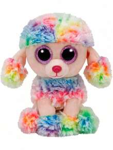 EstiloTendenciaTy (Gorro de Tailandia Booz Rainbow (Perro) Talla M Juguete de Peluche 37223Calidad PremiumVersión Mejorada