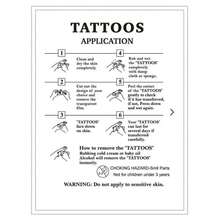ELANE 19 Sheets Tramp Stamp Temporary Tattoo,Fake Temporary Tramp Stamp Tattoo Stickers For Women Grils Men - Màu A - Xem 6