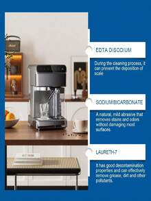 JAYSUING Tabletas efervescentes para la limpieza de la cal, limpieza y renovación de ollas y cafeteras con manchas resistentes y cal, surtido aleatorio de modelos nuevos y antiguos - Multicolor - Ver 4