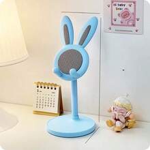 1 chiếc giá đỡ điện thoại hình thỏ có thể điều chỉnh và gập lại, giá đỡ điện thoại để bàn dễ thương, giá đỡ điện thoại hình thỏ có thể điều chỉnh - Người bạn đồng hành hoàn hảo cho thời gian rảnh rỗi của học sinh, phụ kiện để bàn - Nhiều màu - Xem 12