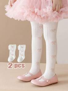 2pcs Of Girls Printed Pantyhose Stockings, Young Girls Tights, Breathable And Comfortable, Suitable For Daily Life - Multicolor - View 18