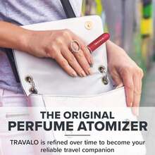 Travalo Classic HD Perfume Atomizer - Leak-Proof And TSA Approved For Air Travel - Reusable, Airtight, Easy-Fill Mini Pump Sprayer - Lightweight, Elegant Design W\/Volume Window - Red 0.17oz - MàuF - Xem 8