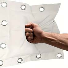 一体式咏春拳壁挂沙袋 | 重型武术训练沙袋，带坚固底座和挂环，耐用拳击和踢腿沙袋，拳击靶/拳击墙靶/手靶铁掌沙袋 - 彩色 - 查看 2