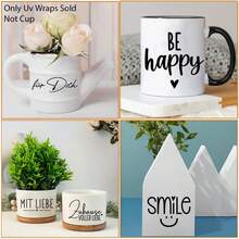 75 ملصق مع اقتباسات قلب ألماني ، أغلفة أكواب UV DTF ، ملصقات متوافقة للزجاج مع أمثال ألمانية ملهمة ، قلب عائلي وصداقة وعبارات عيد ميلاد "لك بحب وسعادة" ، شرارة منزلية ، ملصقات ذاتية اللصق DIY للأكواب والزجاج والسيراميك والأثاث - ملصقات بلاستيكية فردية مناسبة للديكور المنزلي والأعمال اليدوية - متعدد الألوان - مشاهدة 3