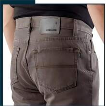 Pantalones Trabajo Hombre Vaqueros Rectos 2026 Primavera Otoño Multicolores Tallas 28-44 Pantalones Casuales Regalo para Él - CAFÉ TENIDO - Ver 3