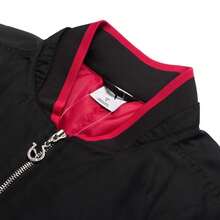 Puma Áo khoác bomber cotton lót bông unisex RACE-AHEAD-PADDED-BOMBER thoải mái, phong cách thường ngày, thích hợp mặc ngoài trời, mã sản phẩm 636028-01 - màu đen - Xem 3