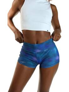 Nastya Nass Women's Swim Shorts High Waisted Bathing Suit Bottoms Swimsuit Shorts Bikini Board Shorts Beach SwimwearA Valentine's Day ZUKA - 宇宙星雲 - 查看 8