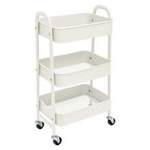 Modular Metal Storage Shelving: Versatile Organization For Large And Compact Spaces - Galvanized Steel, 140 X 70 X 30cm - 100Kg Per Shelf 3-Tier Fruit Basket Or Multipurpose Basket Shelving (Fruit-003 1699 2099 7DAYS) - CARRO-pY-bLANCO - View 7