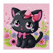 1 Set Kids Handmade Diamond Painting Kit, Shiny Diamond Mosaic Art Set, DIY Room Decor Diamond Painting, Children's Holiday Craft Supplies, Includes Canvas, Diamond Bags, Tools, Suitable For Wall And Desktop Decor, Party Favors, Holiday Gifts For Kids And Friends - Multicolor - View 15