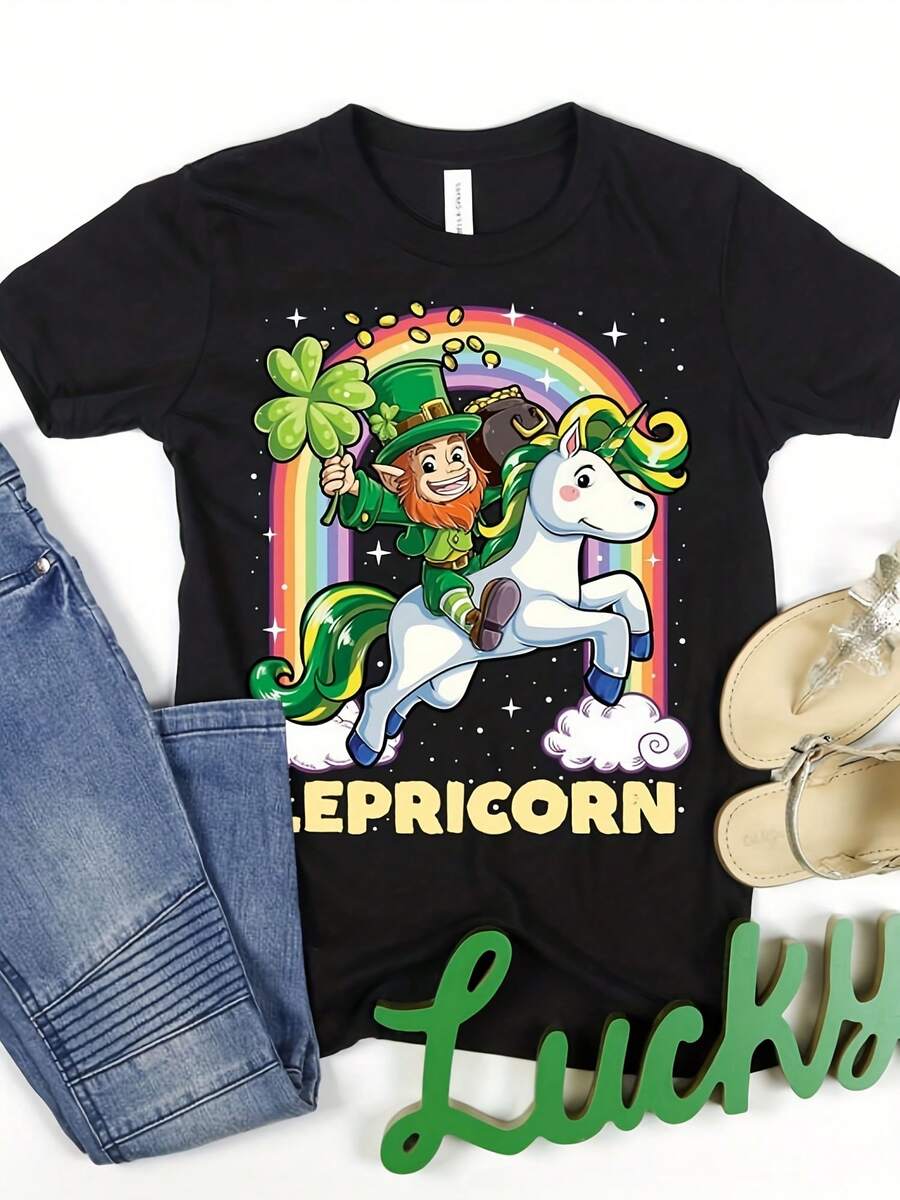 Lepricorn Leprechaun Unicorn  Unicorn Shirt  St Patricks Day  St Patrick Day Shirt  Irish Shirt  St Pattys Day Shirt  Tank Top Hoodie - Style 3 - View 1