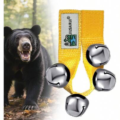 Outdoor Bear Bells Hiking Safety: Bear Horn To Scare Bears Deterrent Devices Dogs Biking Fishing Camping Climbing