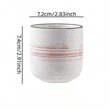 Japanese Style Ceramic Simple Coffee Cup, Gift, Commercial Restaurant Tea Cup, Home Casual Water Cup, Tea Cup, Cup - Multicolor - View 12