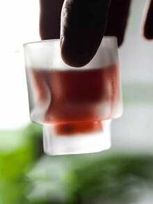 12/6件套高端折纸纹理玻璃杯，时尚创意小众设计茶杯、浓缩咖啡杯、家用茶杯、功夫茶具、派对果汁饮具 - 多色 - 查看 11