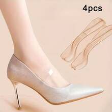 2/4pcs Transparent Shoelaces, Women Non-Slip Adjustable High Heel Sandal Laces, Durable Soft Shoelaces