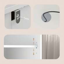 Buffet e credenze - Bianco - Visualizzare 5