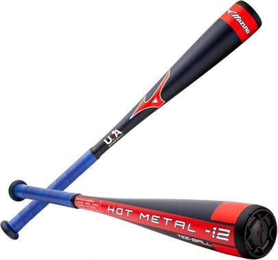 Lightweight Aluminum T Ball Bat 2 5 Inch Barrel Usa Baseball Approved
