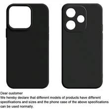 黑色保护壳，适用于 Realme 系列，防汗防指纹，触感柔软舒适，防滑防汗，耐磨防刮，防震保护。 - 黑色 - 查看 8