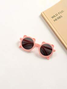 5副儿童熊耳折叠眼镜 - 新款可爱卡通眼镜，适合男宝宝和女宝宝 - 彩色 - 查看 7