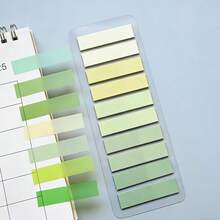 1pc/7pcs/20pcs Gradient Multi-Color Mixed Index Sticky Notes, 200 Sheets Per Card, Self-Adhesive Page Markers, Office & School Supplies For File Organization And Note Taking - Multicolor - View 19
