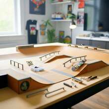 TendenciaPatineta Dedos Skate Set 6 Pz Fingerboards Coleccion Trucos Multicolor RojoCalidad premium - 1 - Ver 4