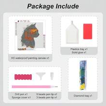 Cat Diamond Painting Kit For Adults, 5D Forest Cat Diamond Art For Beginners - DIY Full Diamond Dot Gem Art Painting, Suitable Gifts And Home Wall Decoration Crafts, 12x12Inch - 六類線 - 查看 7