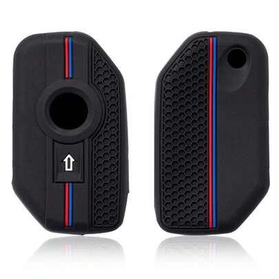 För BMW R1250GS/R1200GS/C400gt/F750GS/F850GS/K1600B/K1600GT/R1200RS/R1200RT/F900R/F900XR motorcykelnyckelfodral - Kraftigt silikonnyckel med nyckelhål, fordonssäkerhet