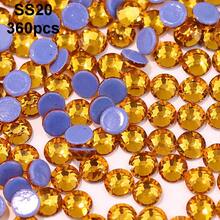 SS6 2mm-SS12 3mm，1440颗/包；SS16 4mm，720颗/包；SS20 4.8mm，360颗/包；SS30 6.4mm，288颗/包；圆形平底玻璃水晶水钻，多色水晶宝石，DMC热熔珠，适用于DIY美甲、服装、包包、鞋子、工艺品、闪亮美甲贴纸装饰