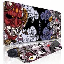 1 Peça Mousepad Grande para Jogos | Design de Demônio do Inferno, Base de Borracha Antiderrapante, Múltiplos Tamanhos Disponíveis XL XXL, Adequado para Casa, Escritório, Jogos, Estudos - Presente Perfeito para Namorado/Namorada, Fácil de Limpar e Lavar, Adequado para Volta às Aulas, Férias a Dois, Acessórios de Escritório, Suprimentos de Escritório, Tapetes de Mesa e Mousepads. - Imagem Demoníaca - Visão 4