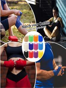 1pc/6pcs Nail Protection Bandage, Self-Adhesive Nail Wrap, Easy To Tear, Multi-Functional Breathable Elastic Adhesive Tape, Suitable For Home And Nail Salon Use. Nail Art Supplies, Nail Tools, Nail Art Tools, Back To School Season, Nail Care, Nail Tools (Applicable To Nail Sticker)