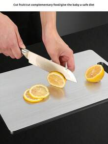 304不锈钢砧板，便捷厨房双面不锈钢砧板，家用防霉抗菌砧板，加厚双面砧板，优质钛钢双面砧板