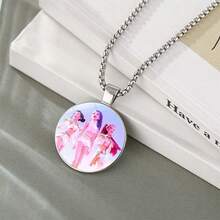1pc Bestselling Witch Hunting Kpop Necklace Accessory, Time Gem Pendant Necklace - Multicolor - View 6