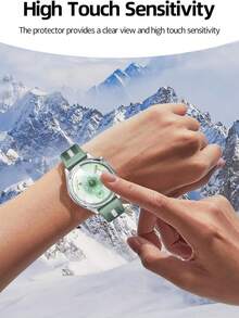 (3-Pack) One-Click Installation Tempered Glass Screen Protector For Huawei Watch GT6/GT5 41mm 46mm, GT5Pro/GT6 Pro 46mm, High-Definition Clear With Auto-Alignment Tool, Easy Installation For Beginners, 9H Hardness Anti-Scratch Bubble-Free - Multicolor - View 9