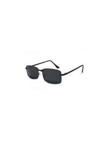 1pc New Fashion Glasses For Teenagers And Students - Suitable For Driving And Fishing, Full Metal Frame, High-End Style Glasses For Boy - Multicolor - View 5