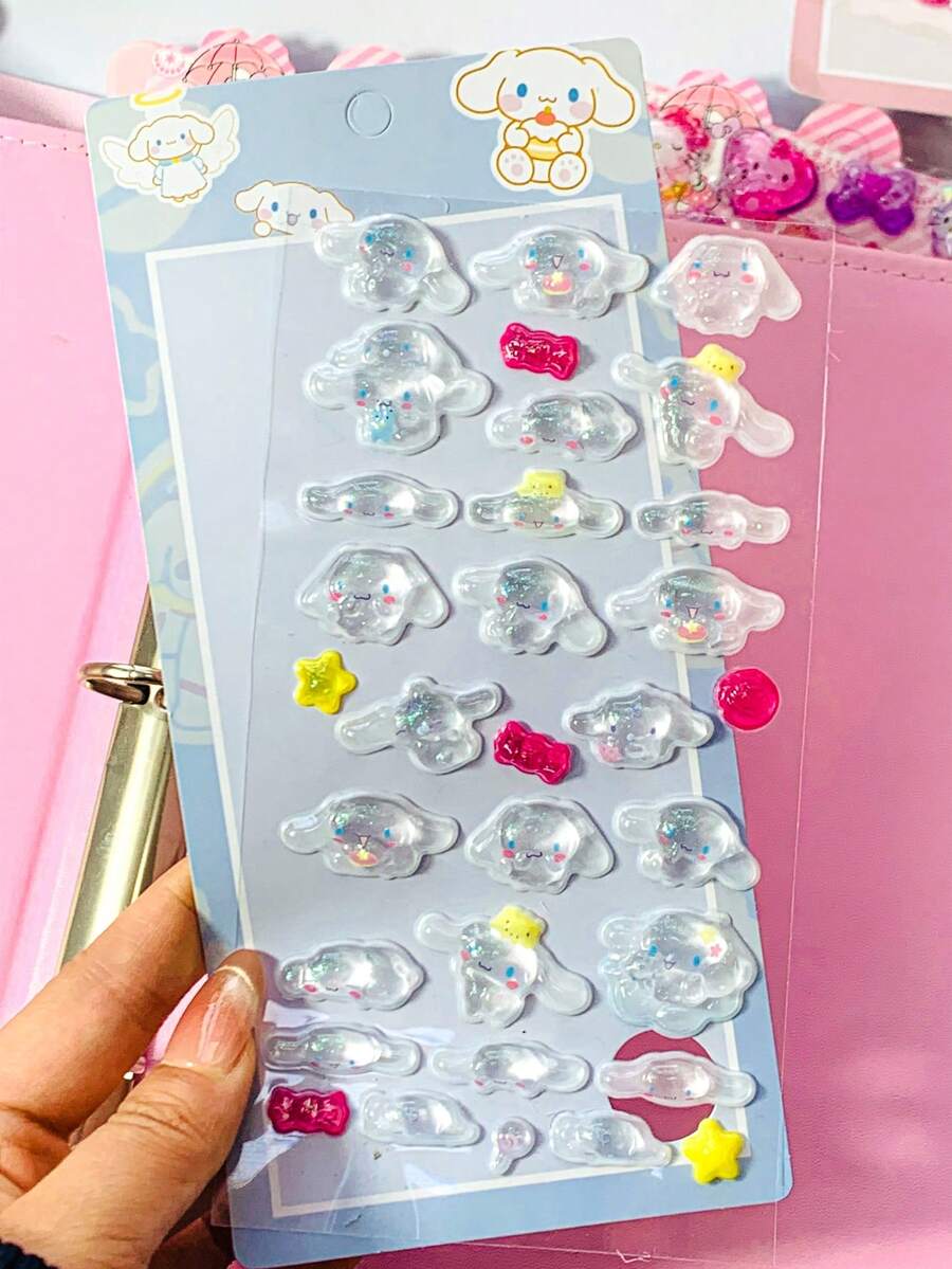 PET透明贴纸DIY手册，手机壳贴纸，玩具 - 彩色 - 查看 1